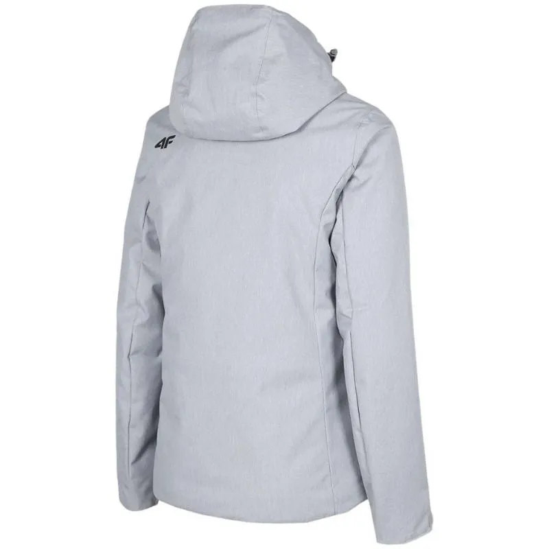 4F Womens Ski Jacket - Cool Light Gray Melange