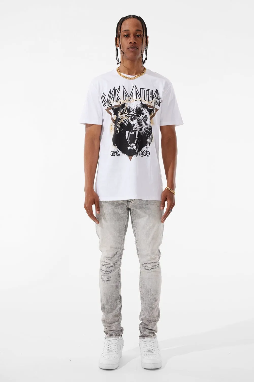 Blak Panther T-Shirt (White)