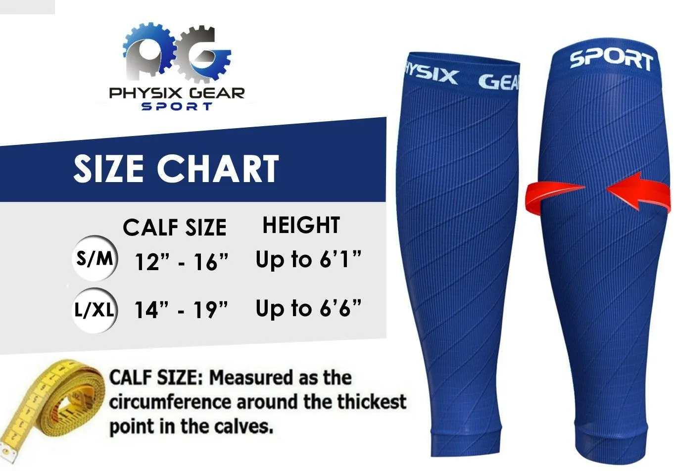 Calf Compression Sleeves - Support and Comfort for Active Lifestyles