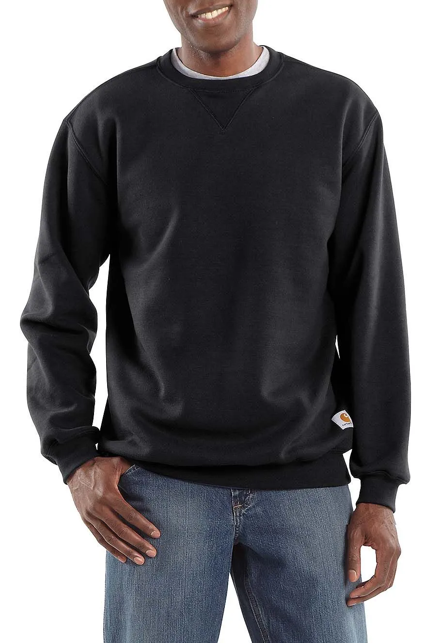 Carhartt&#x20;Work&#x20;Sweater&#x20;Crewneck&#x20;Midweight&#x20;K124&#x20;-&#x20;Black