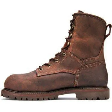 Carolina Men's 28 Series 8" WP Ins Grizzly Work Boot - Brown - CA9028