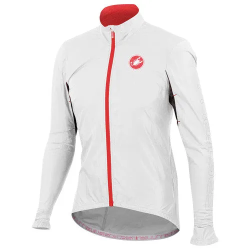 Castelli Mens Velo Rain Jacket - White