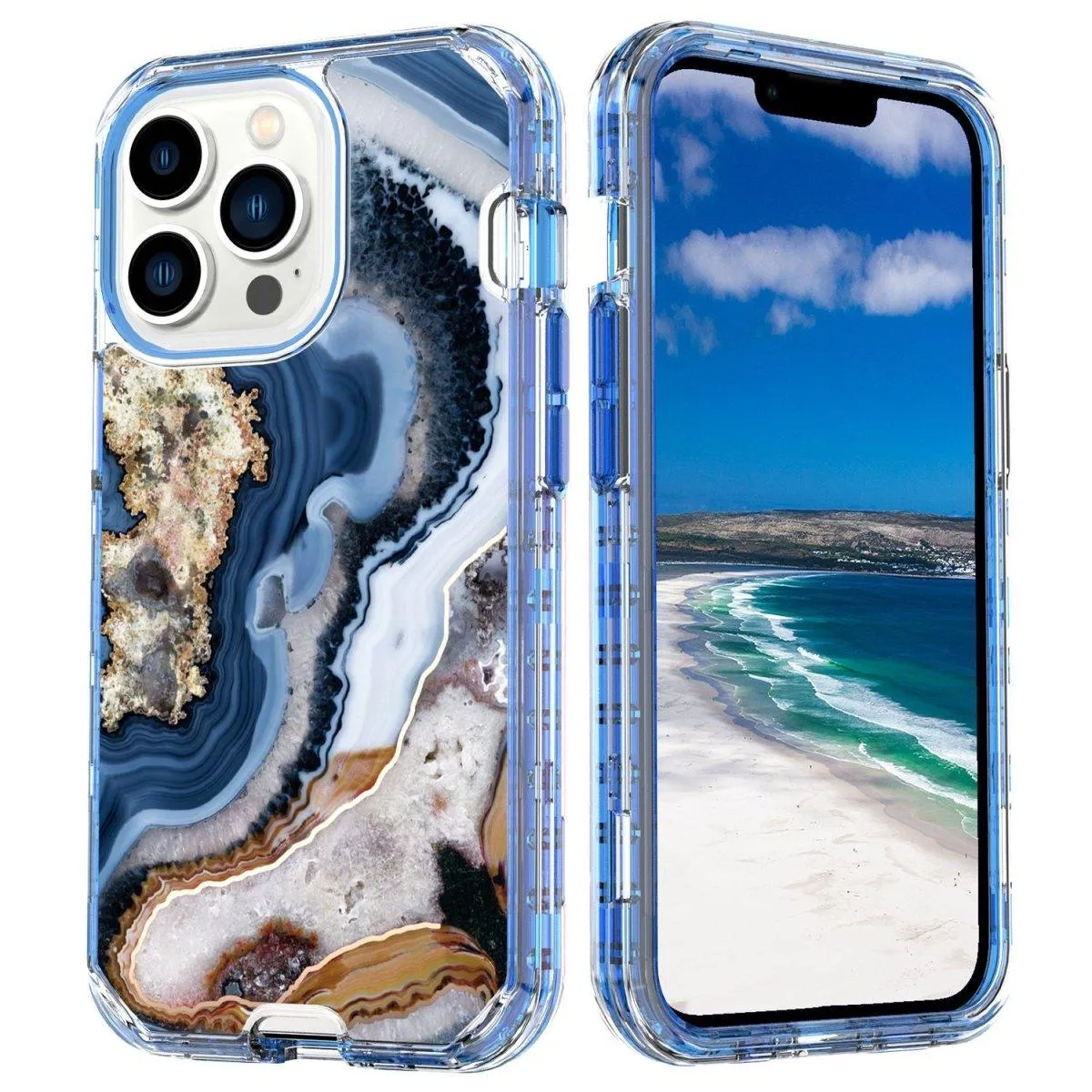 Castra Marble Pattern Soft Silicone iPhone Case