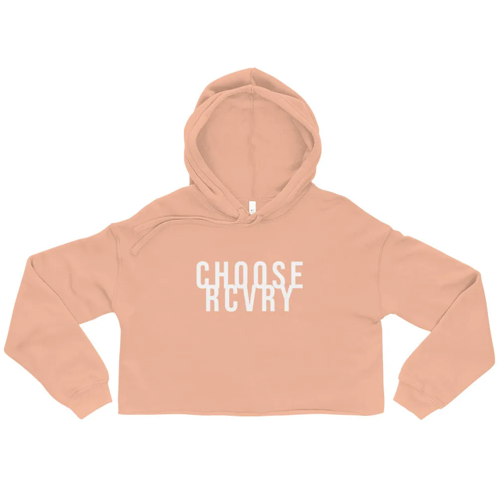 Choose RCVRY Crop Hoodie