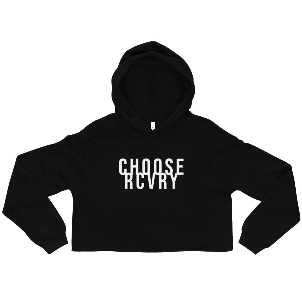 Choose RCVRY Crop Hoodie