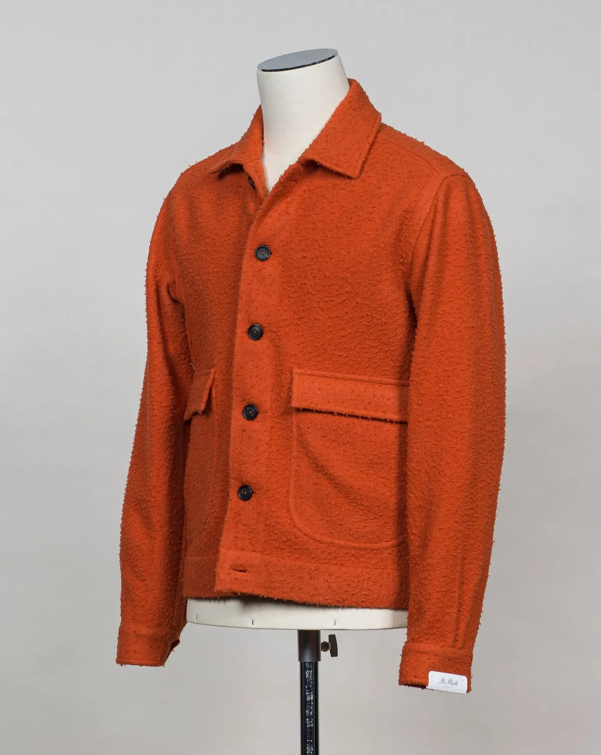 De Petrillo Casentino Wool Bomber / Orange