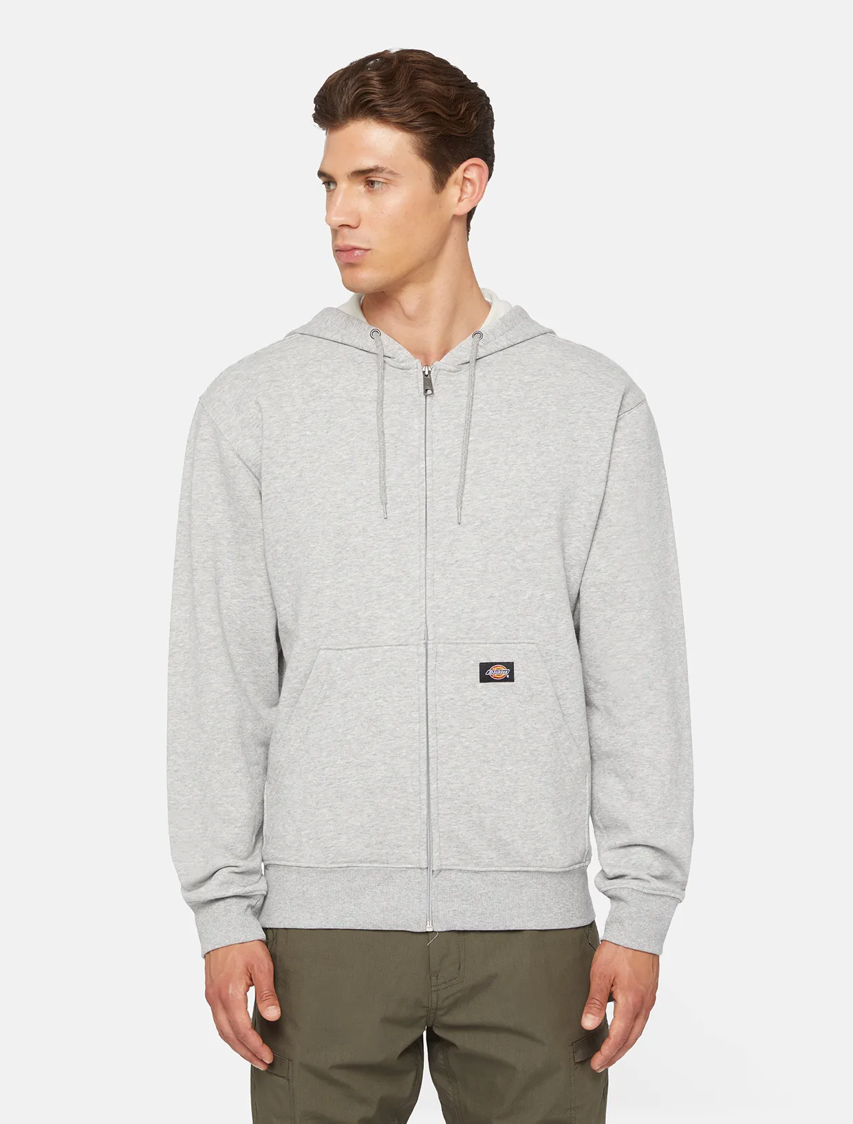 Dickies Men&#x27;s Everyday Fleece Zip Hoodie Heather Grey | Buy Dickies Men&#x27;s Everyday Fleece Zip Hoodie Heather Grey here | Outnorth