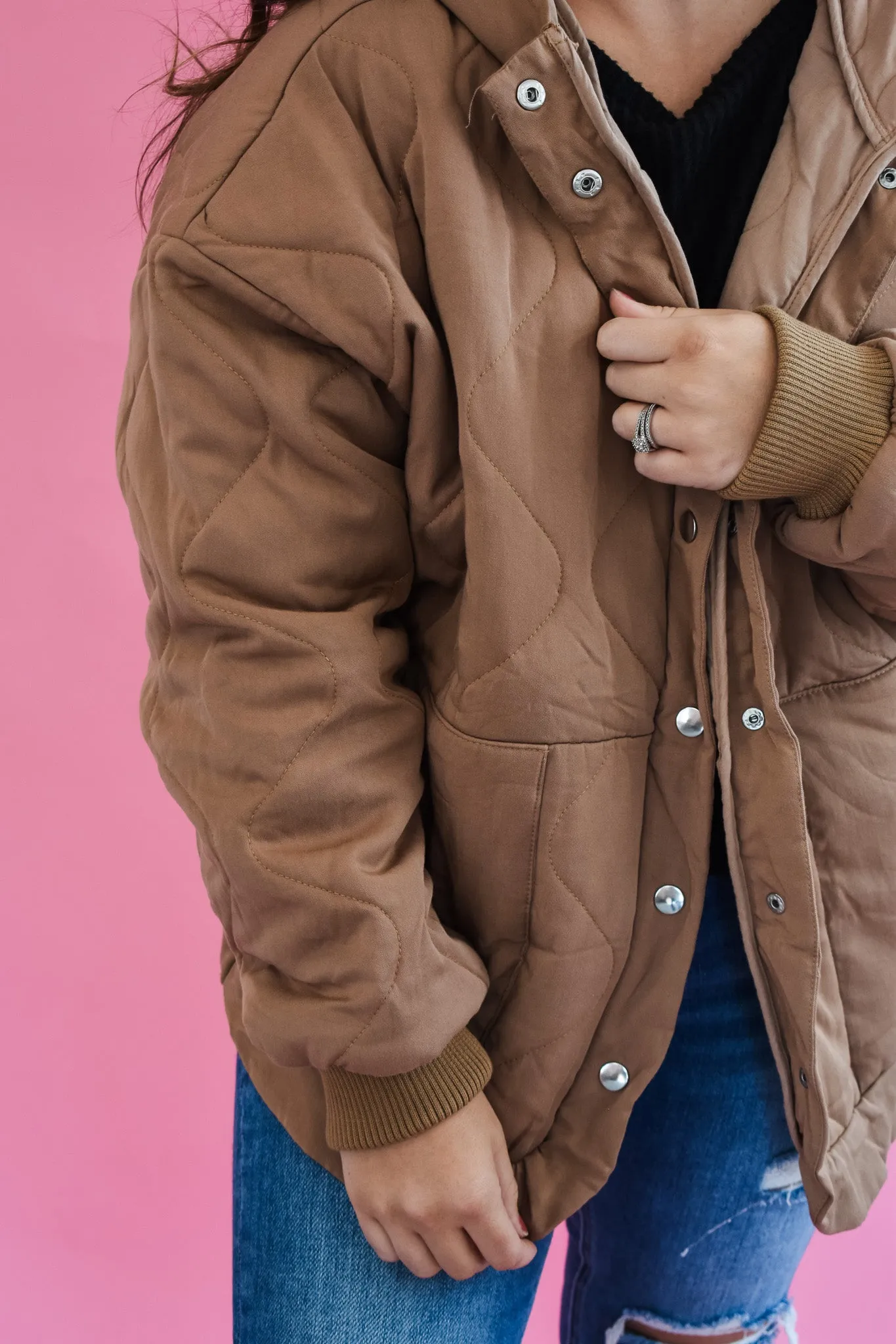 Fireside Oversized Quilted Jacket