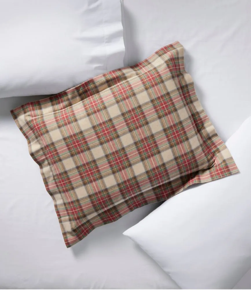 Heritage Chamois Flannel Comforter Cover Collection, Plaid