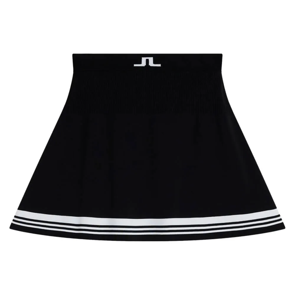 J.Lindeberg Frida Stripe Knitted Golf Skirt 2023 Women