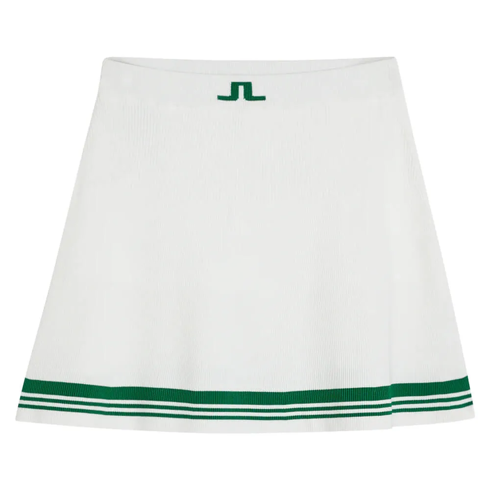 J.Lindeberg Frida Stripe Knitted Golf Skirt 2023 Women