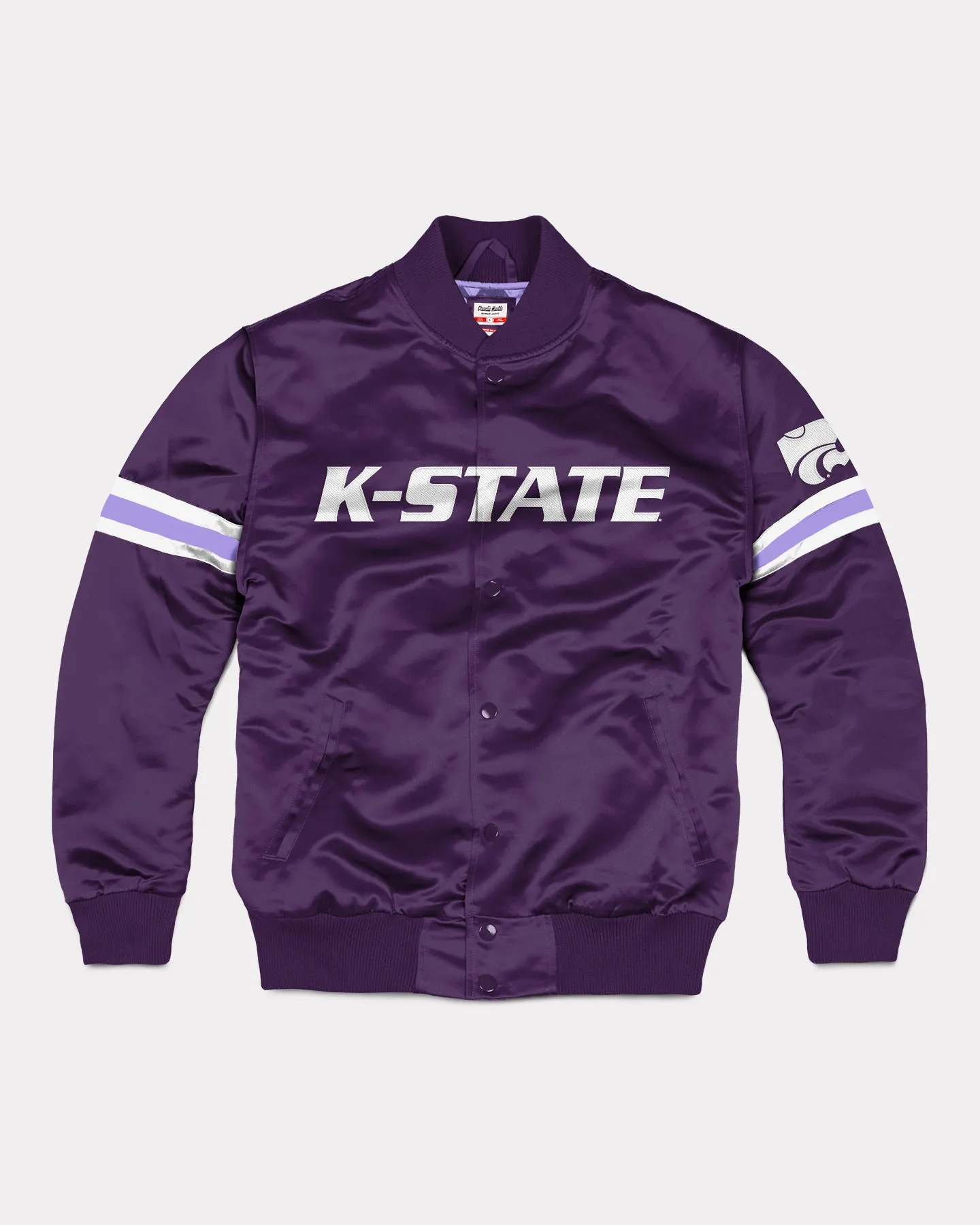 Kansas State Wildcats Purple Bomber Jacket