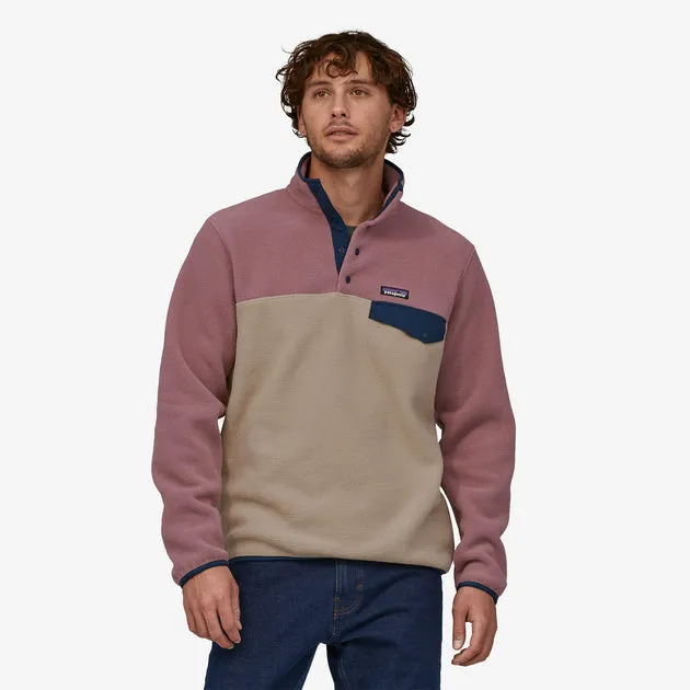 Men's Patagonia | Lightweight Synchilla®Snap-T® Fleece Pullover | Tan