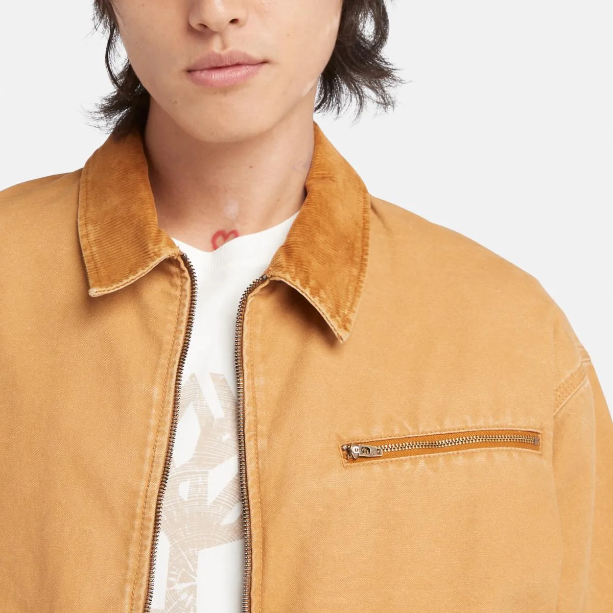 Men's Washed Canvas Jacket