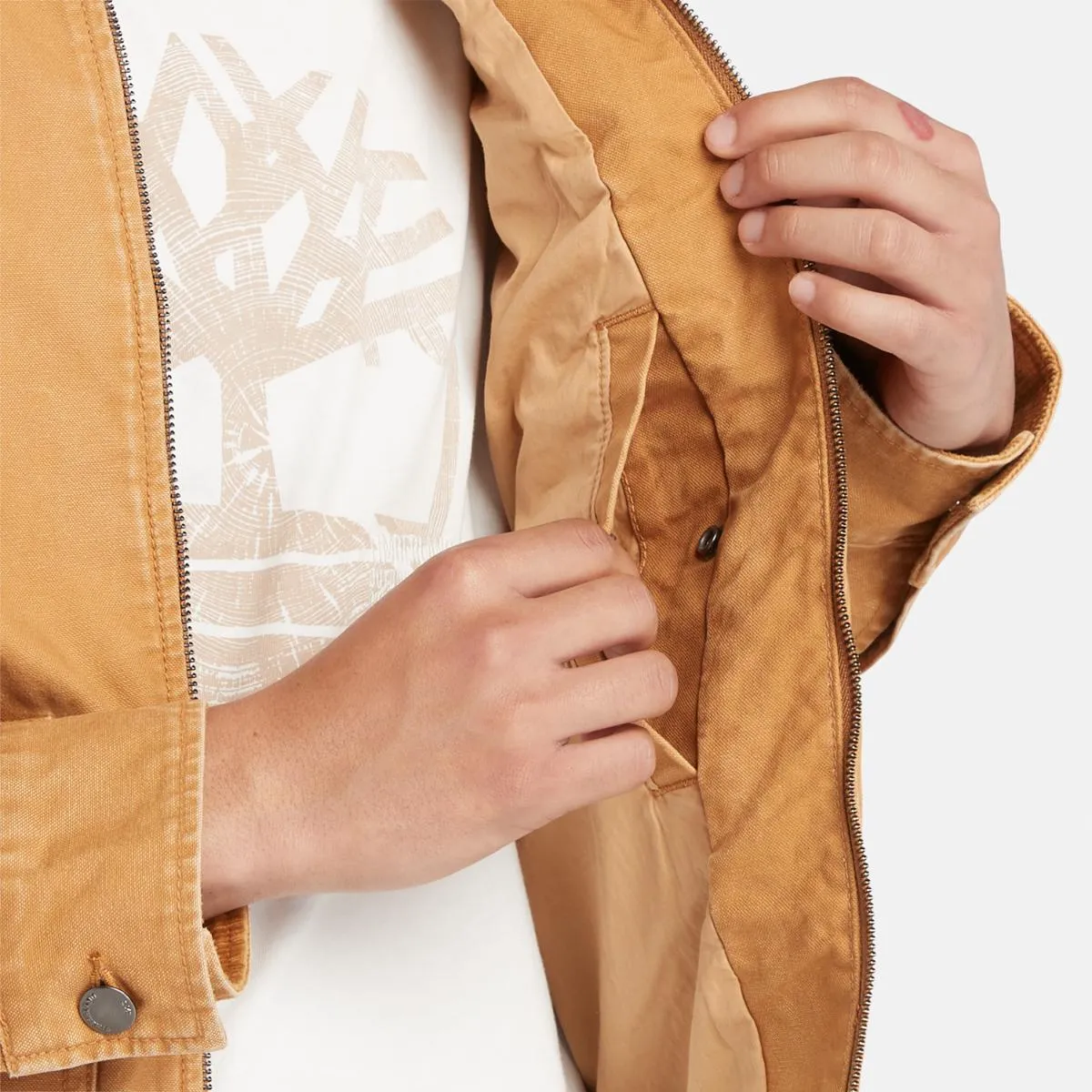 Men's Washed Canvas Jacket