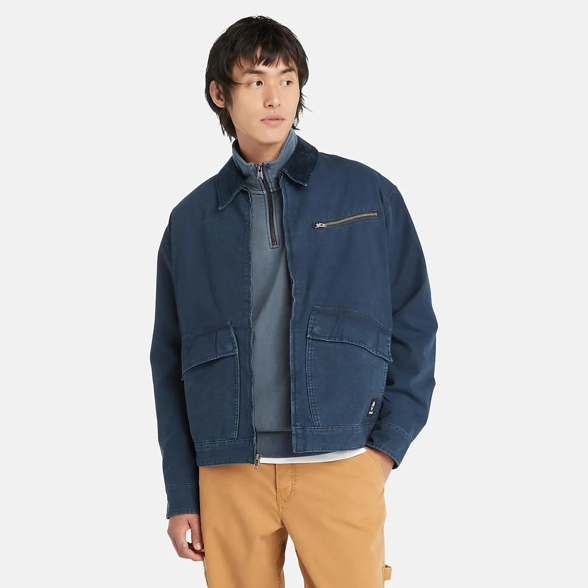 Men's Washed Canvas Jacket