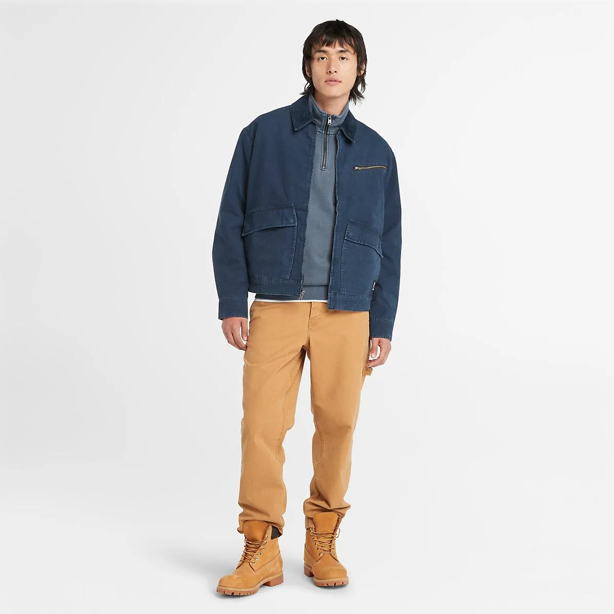 Men's Washed Canvas Jacket