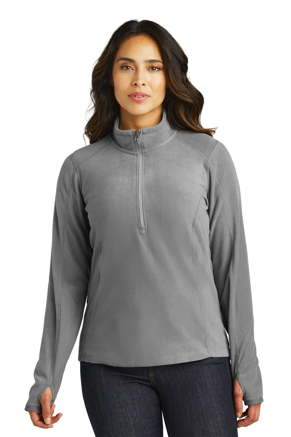 Port Authority® L224 Ladies Microfleece 1/2-Zip Pullover