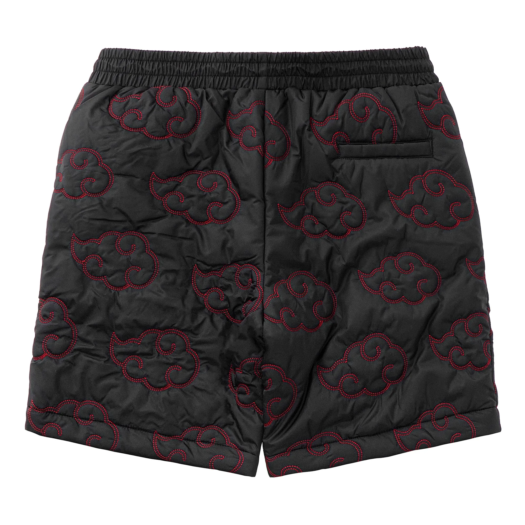 SHIPPUDEN AKATSUKI QUILTED HYBRID PANTS (BLACK)