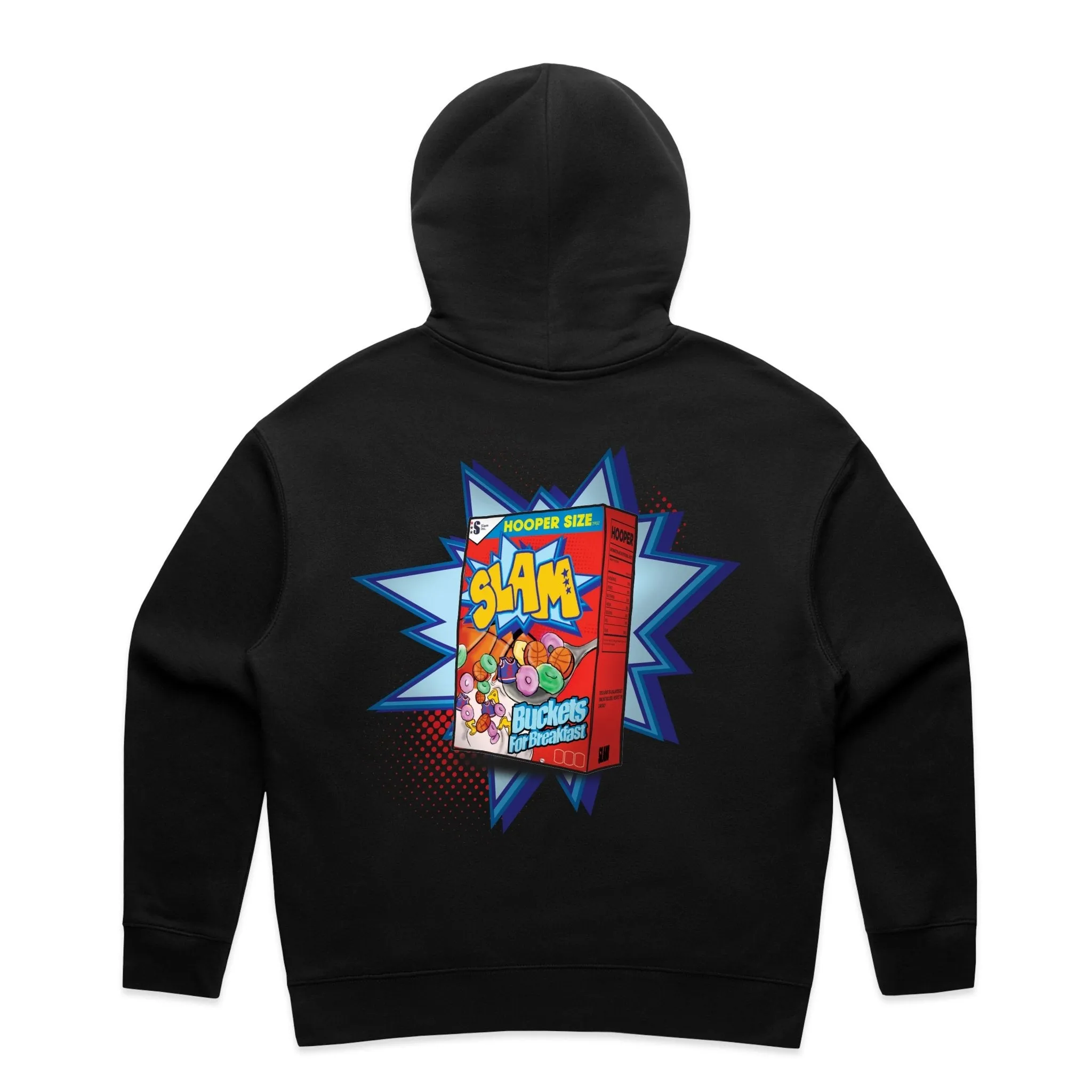 Premium Slam Buckets Hoodie for Breakfast Enthusiasts