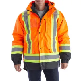 Terra Hi-Vis 7-in-1 Orange Winter Work Jacket System - Model 116501