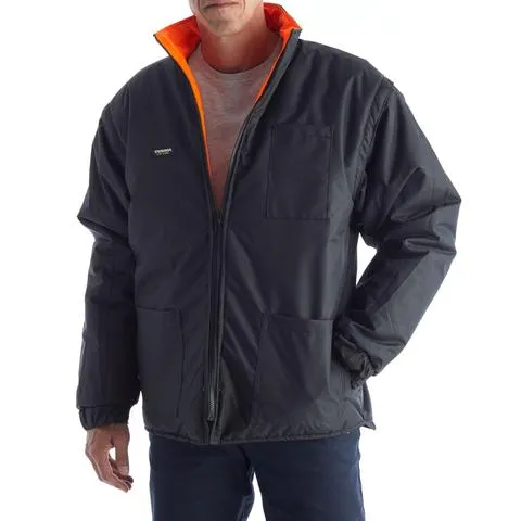 Terra Hi-Vis 7-in-1 Orange Winter Work Jacket System - Model 116501