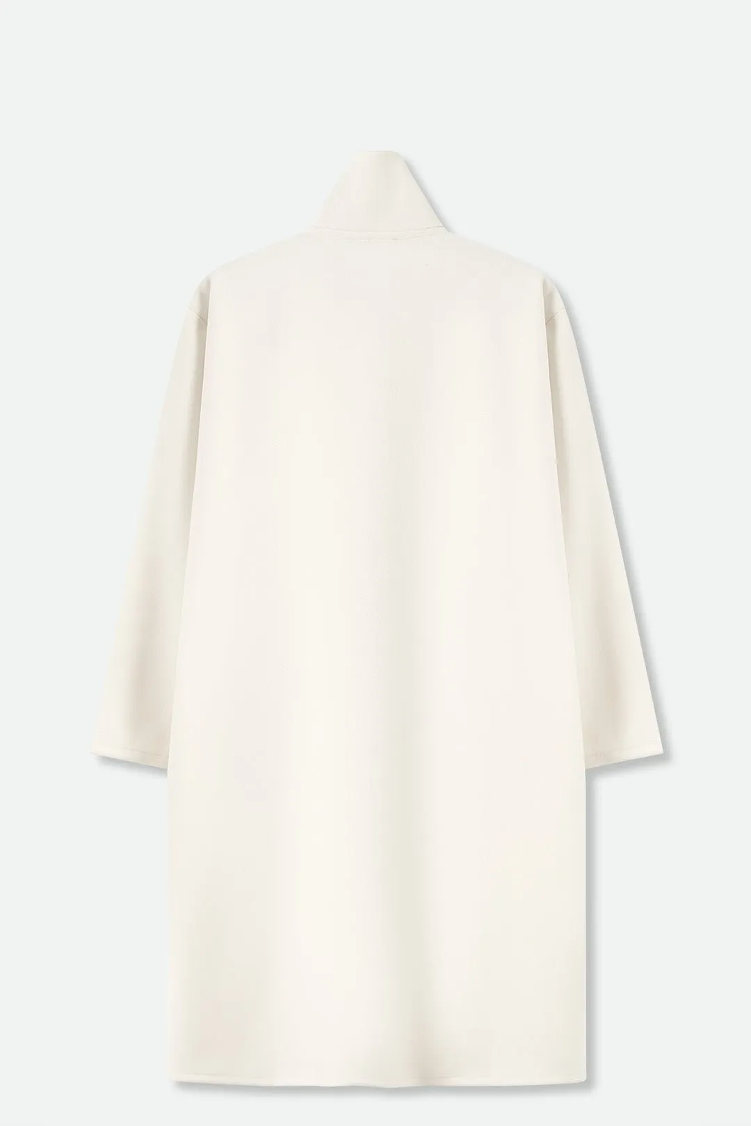 THE CARLIE COAT IN ITALIAN IVORY WOOL