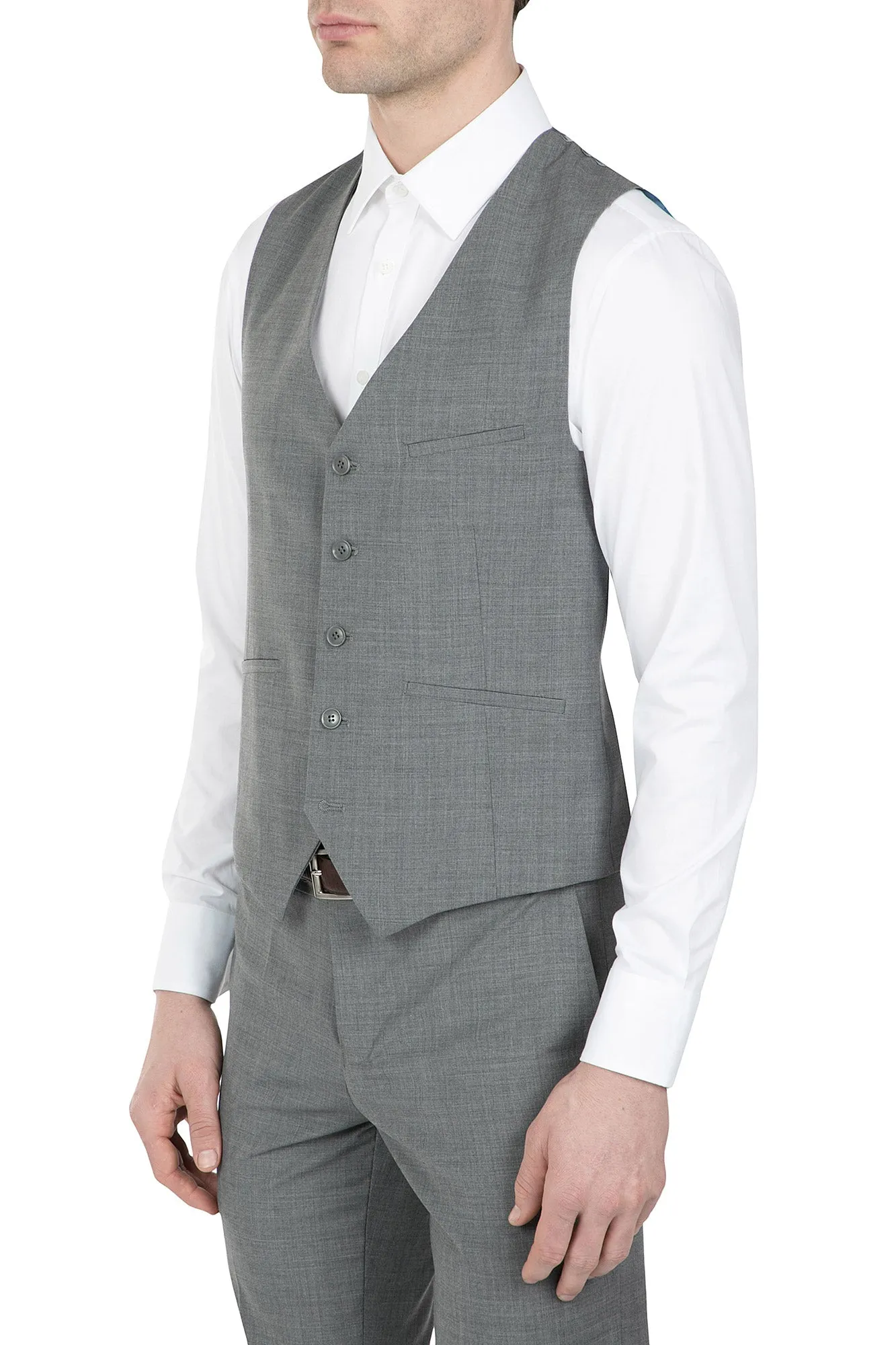 Uberstone 3124 Silver Vest